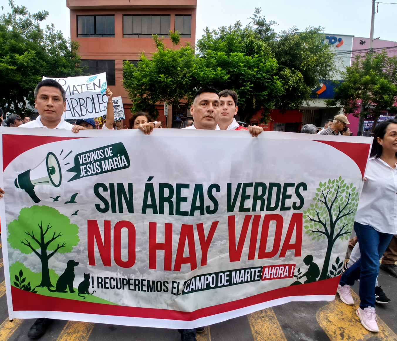 Propuesta por las áreas verdes de Jesús María