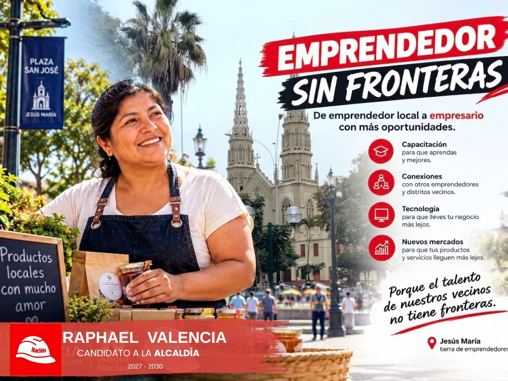 Emprendedor sin Fronteras: Jesús María Crece